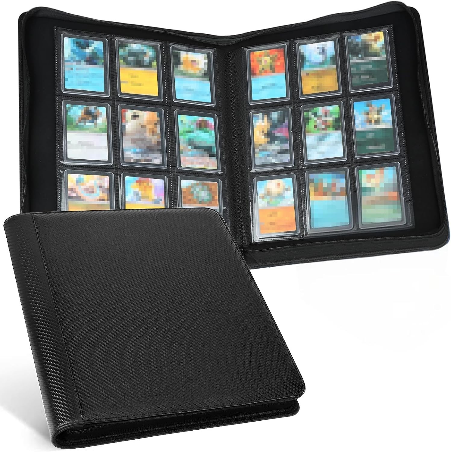 Toploader Binder, Holds 324 Toploaders, 9 Pocket Top Loader Toploader Binder, Holds 324 Toploaders, 9 Pocket Top Loader