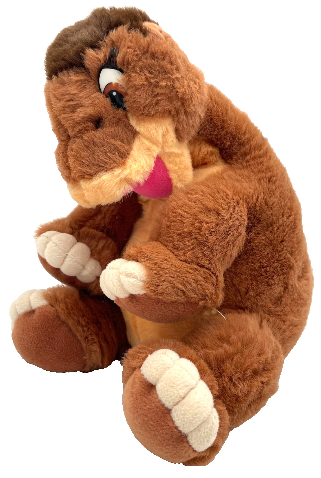 Vintage 1980\'s Littlefoot The Land Before Time 17in Plush Stuffed Dinosaur GUND