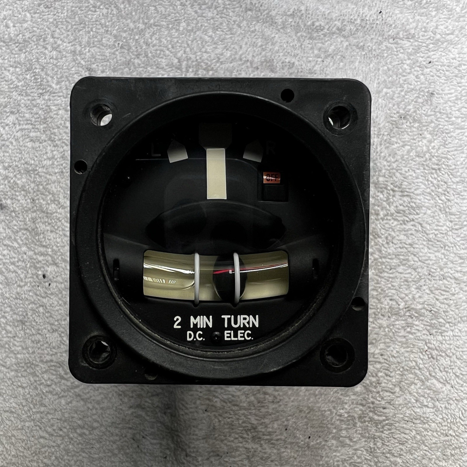Mid-Continent Instrument 5550-8340N5L Turn & Bank Slip Indicator