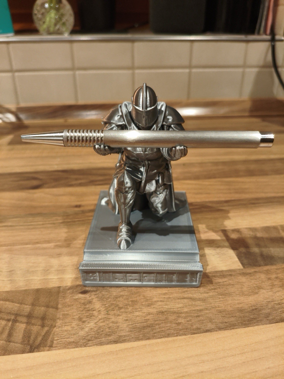 Knight of the Quill Medieval Knight Pen Holder Set Of 10