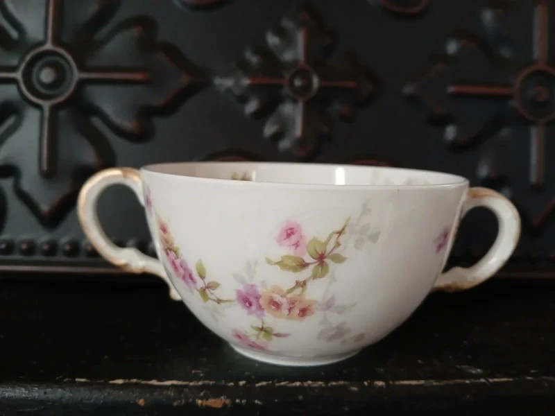 Antique Theodore Haviland Limoges France Sugar Bowl