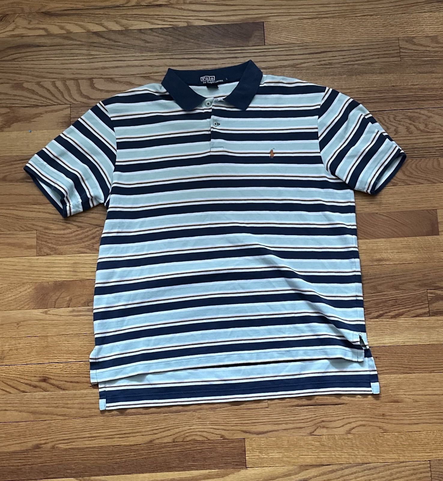 Vintage 1990’s Polo Ralph Lauren striped luxury polo