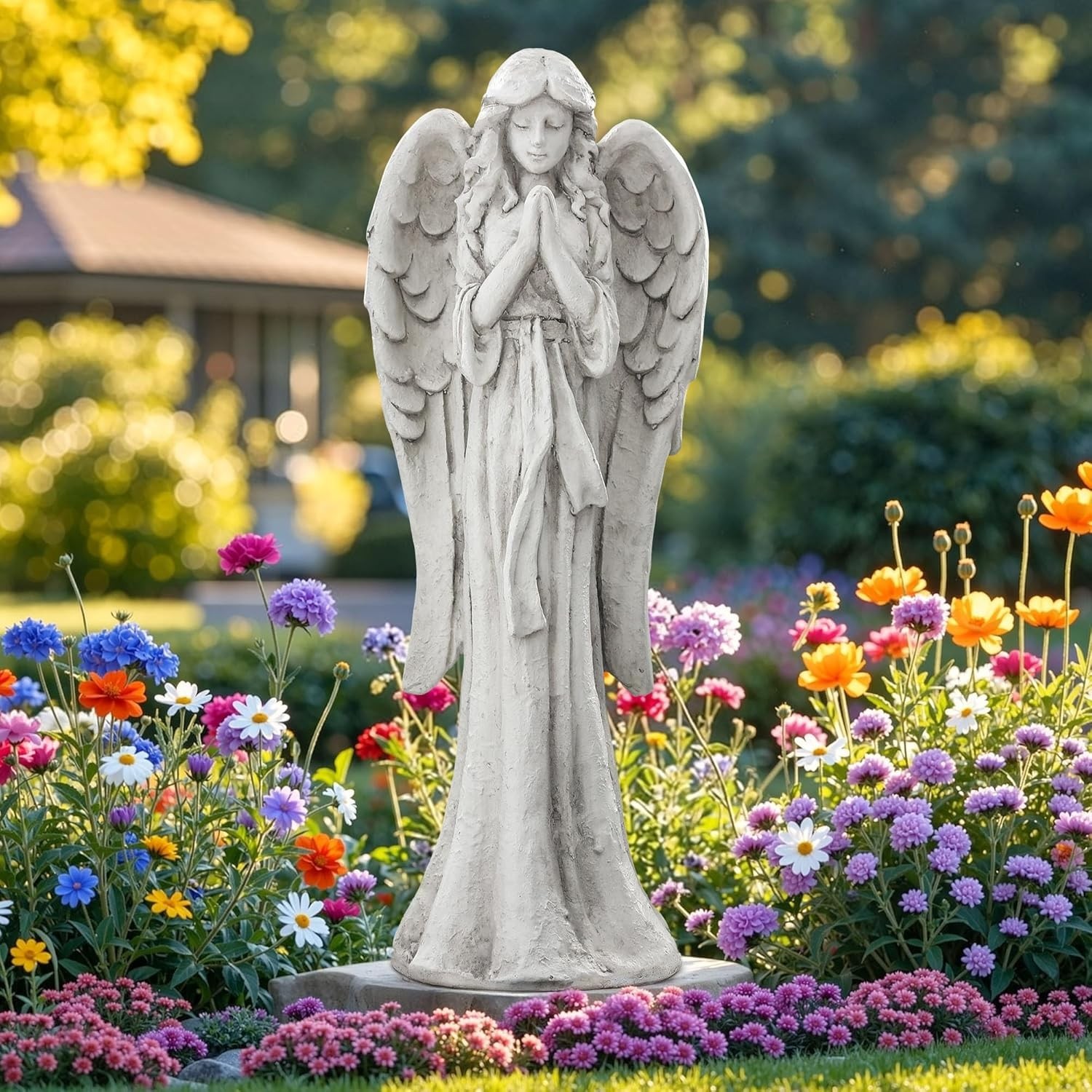 Large Praying Angel Statue 26.4 Large Praying Angel Statue 26.4