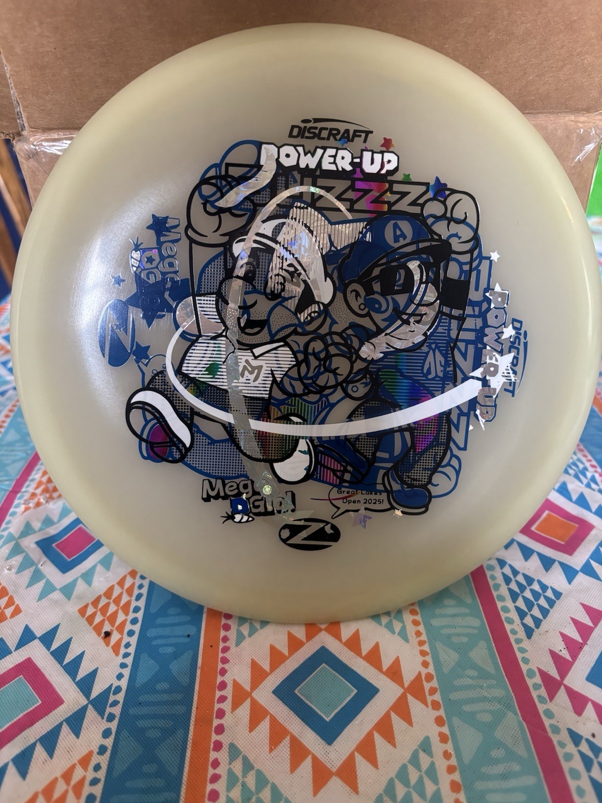 Discraft Power-up Glow Buzzz. McBeth And AB Misprint 173-175