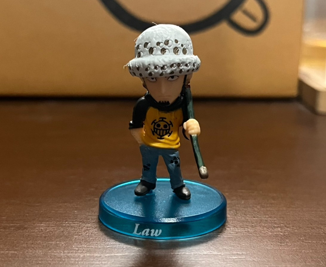 Trafalgar D Law 1 One Piece (Blue Base)
