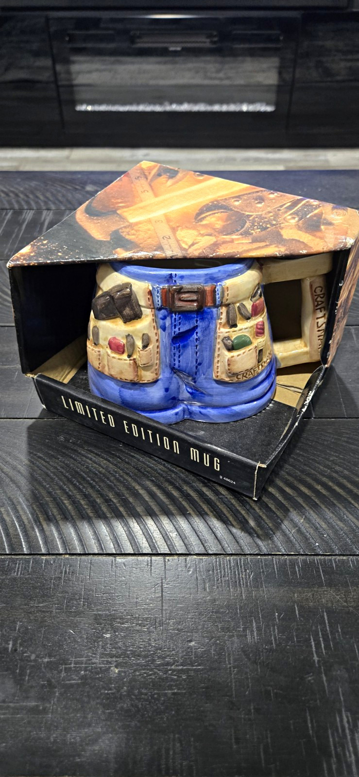 Vintage Sears Craftsman Tools Limited Edition Mug Sculpted Jeans Tool Belt New Vintage Sears Craftsman Tools Limited Edition Mug Sculpted Jeans Tool Belt New