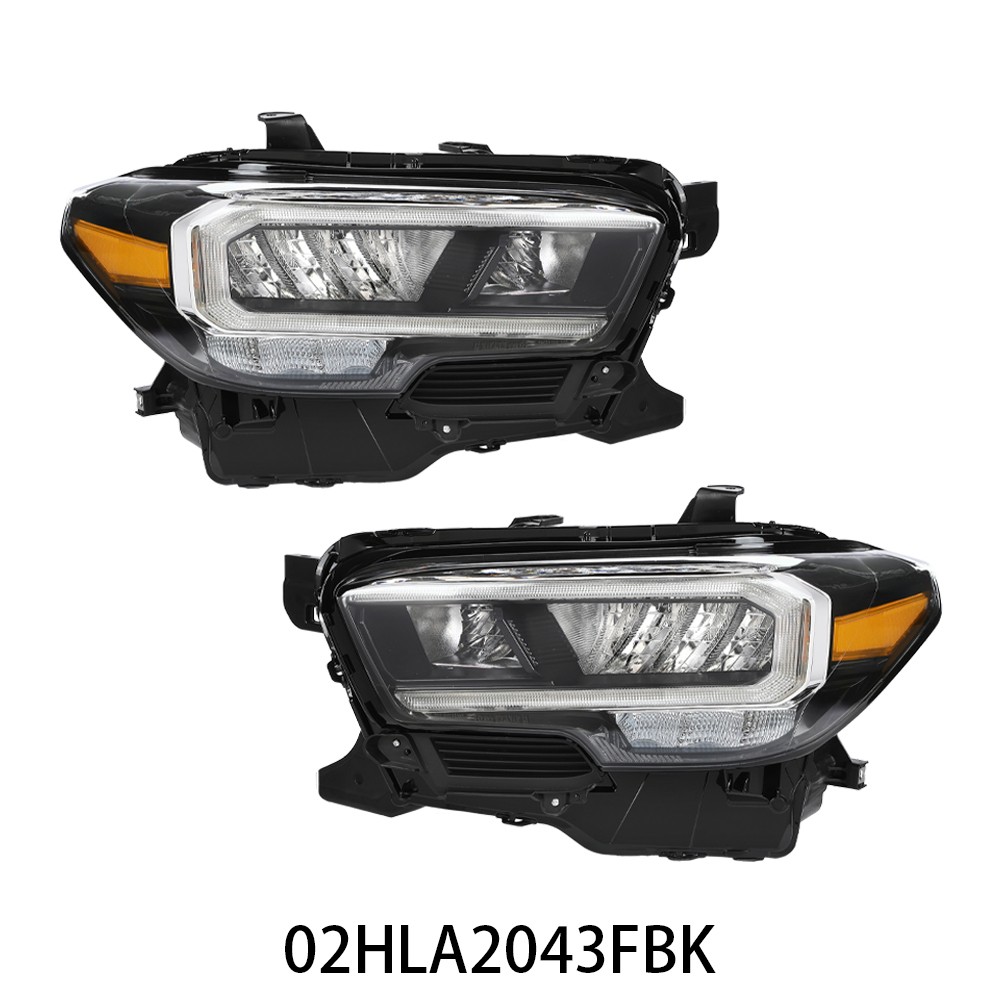 Fit 2020-2023 Toyota Tacoma Limited/TRD 1 Pair Headlights Assembly Full LED Lamp