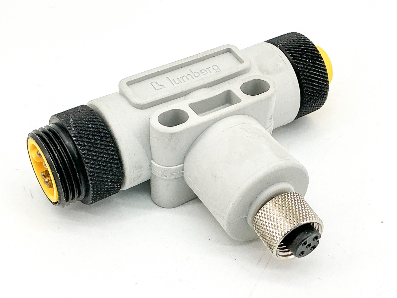 New Lumberg 0906-UTP-302-1322 Devicenet T Connector 5P - No Box