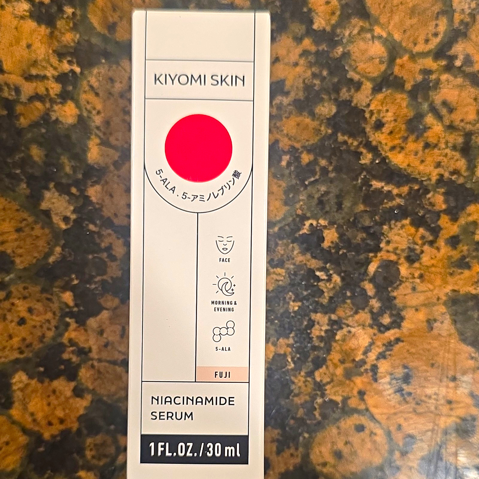 Kiyomi Skin Fuji Niacinamide Serum, Vegan Perfume Free, Made in Germany 1oz