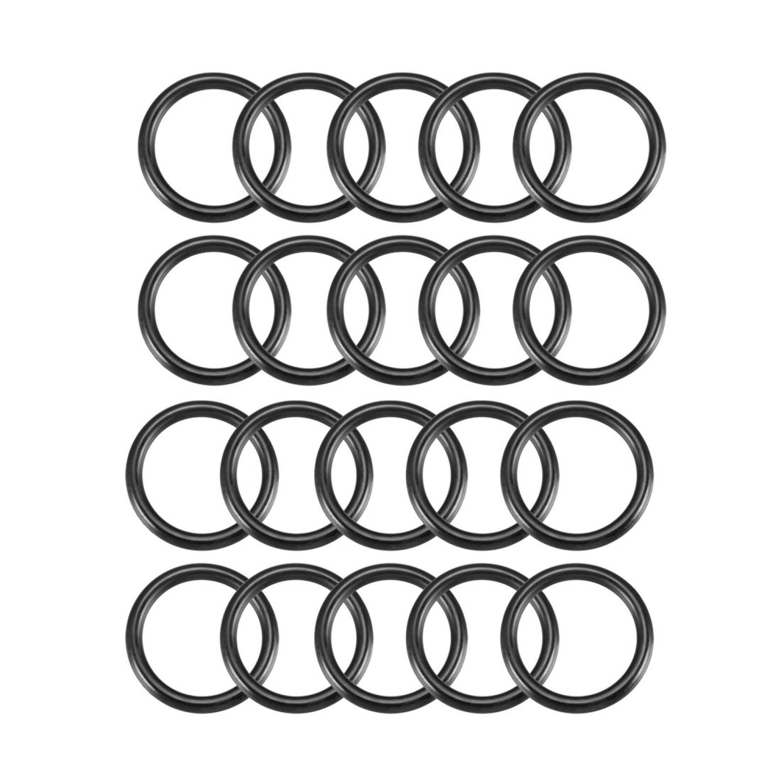 20Pcs 31mm x 3.5mm Black Flexible Nitrile Rubber O Ring Oil Seal Washer Grommets 20Pcs 31mm x 3.5mm Black Flexible Nitrile Rubber O Ring Oil Seal Washer Grommets
