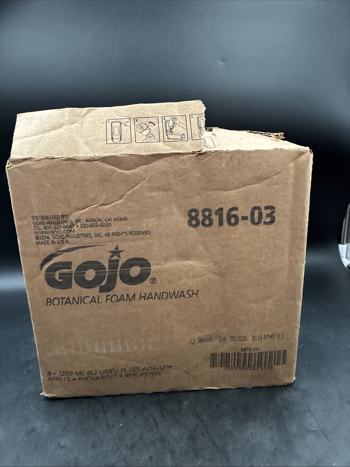 *READ* GOJO 8816-03 Botanical Foam Handwash Soap ADX-12 1250mL 42oz (3 Pack)