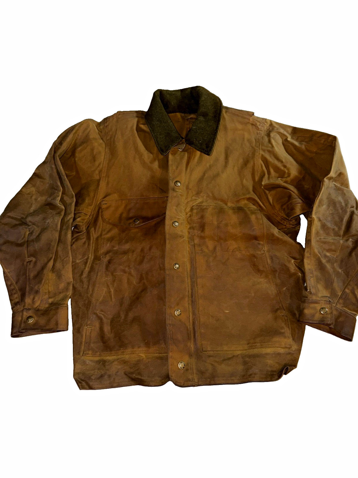 Vintage Filson 623N Tin Cloth Waxed Field Jacket Medium Vintage Filson 623N Tin Cloth Waxed Field Jacket Medium