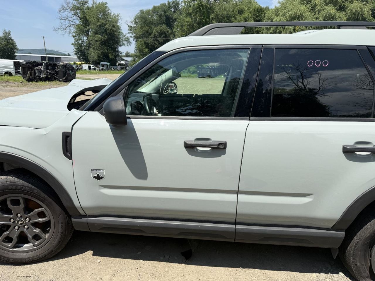 2021-2024 Ford Bronco Sport Left Driver Side Front Door Gray