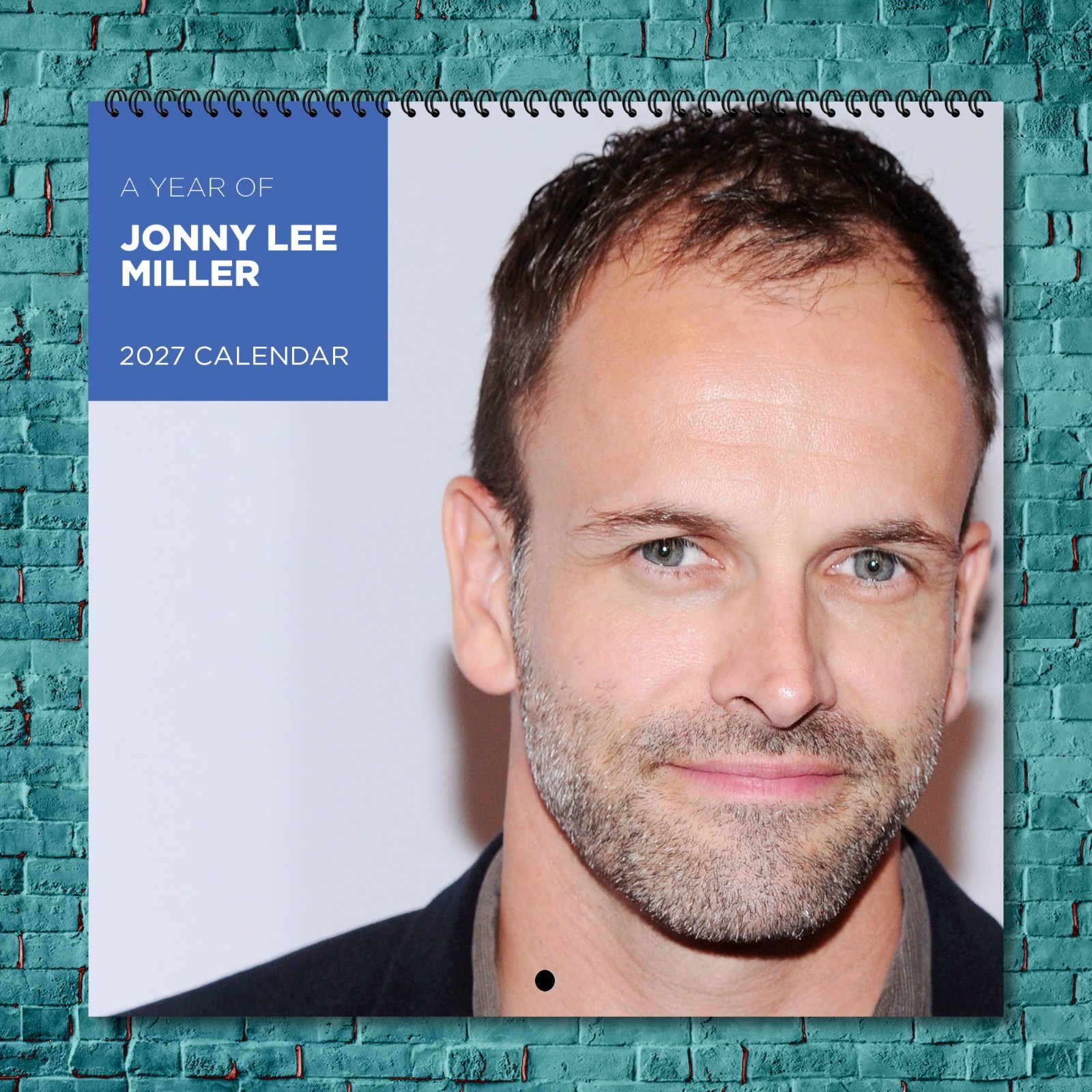 Jonny Lee Miller 2027 Wall Calendar 12 Month Celebrity Photo Fan Collectible