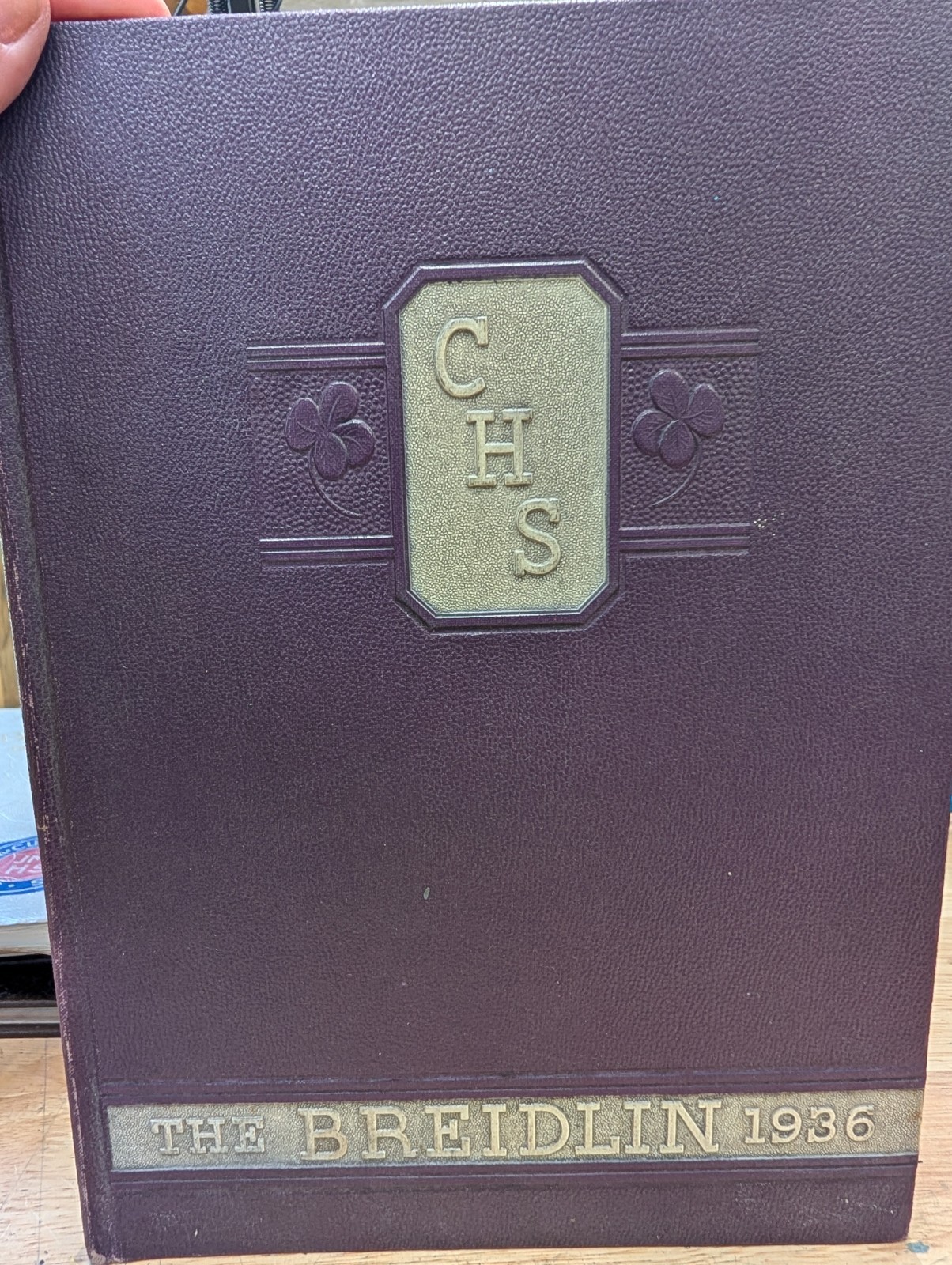 1936 The Breidlin Coughlin High School Yearbook Wilkes-Barre PA