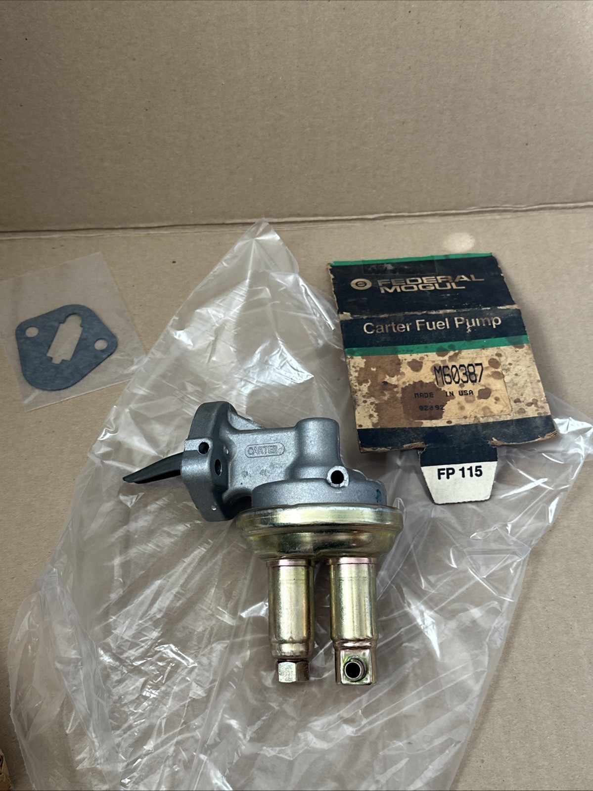 Federal Mogul Carter Fuel Pump M60387 - Made in USA
