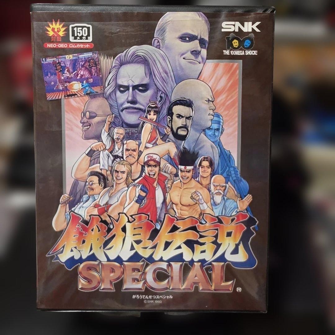 SNK Fatal Fury Special NEOGEO ROM Cartridge 150 Mega Shock