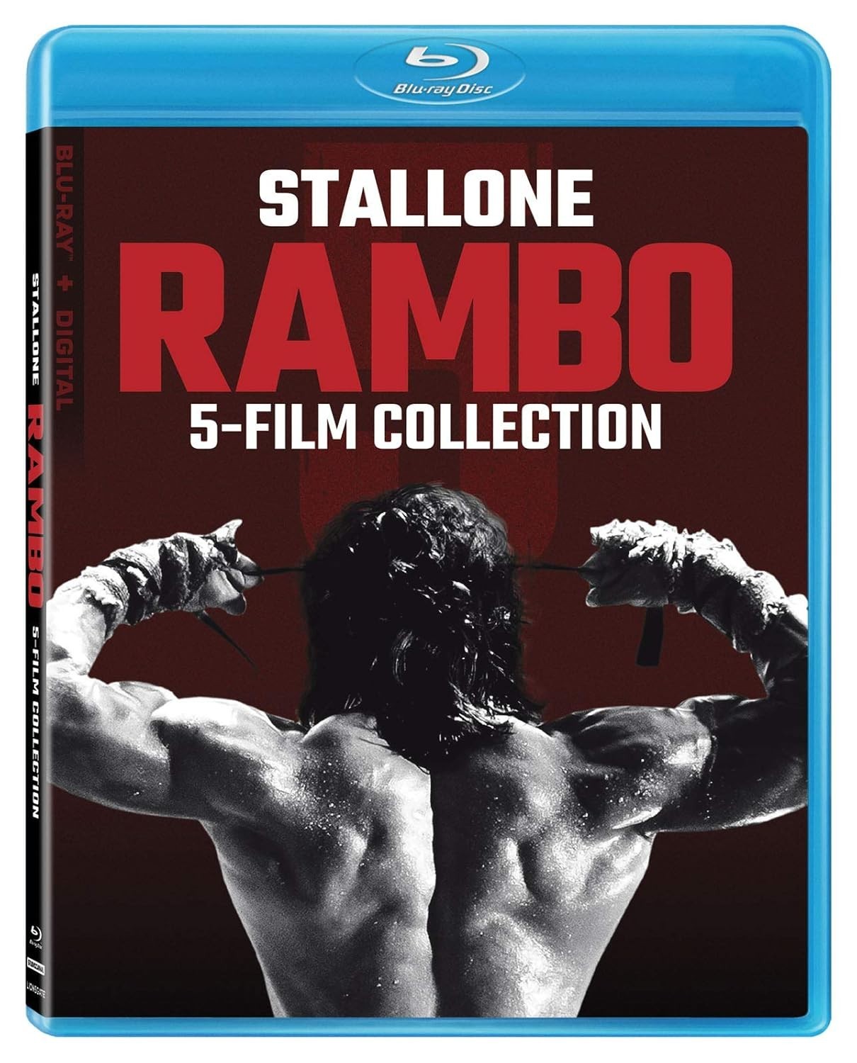 Rambo: 5-Film Complete Collection 1-5 (Blu-ray + Digital) *NEW 