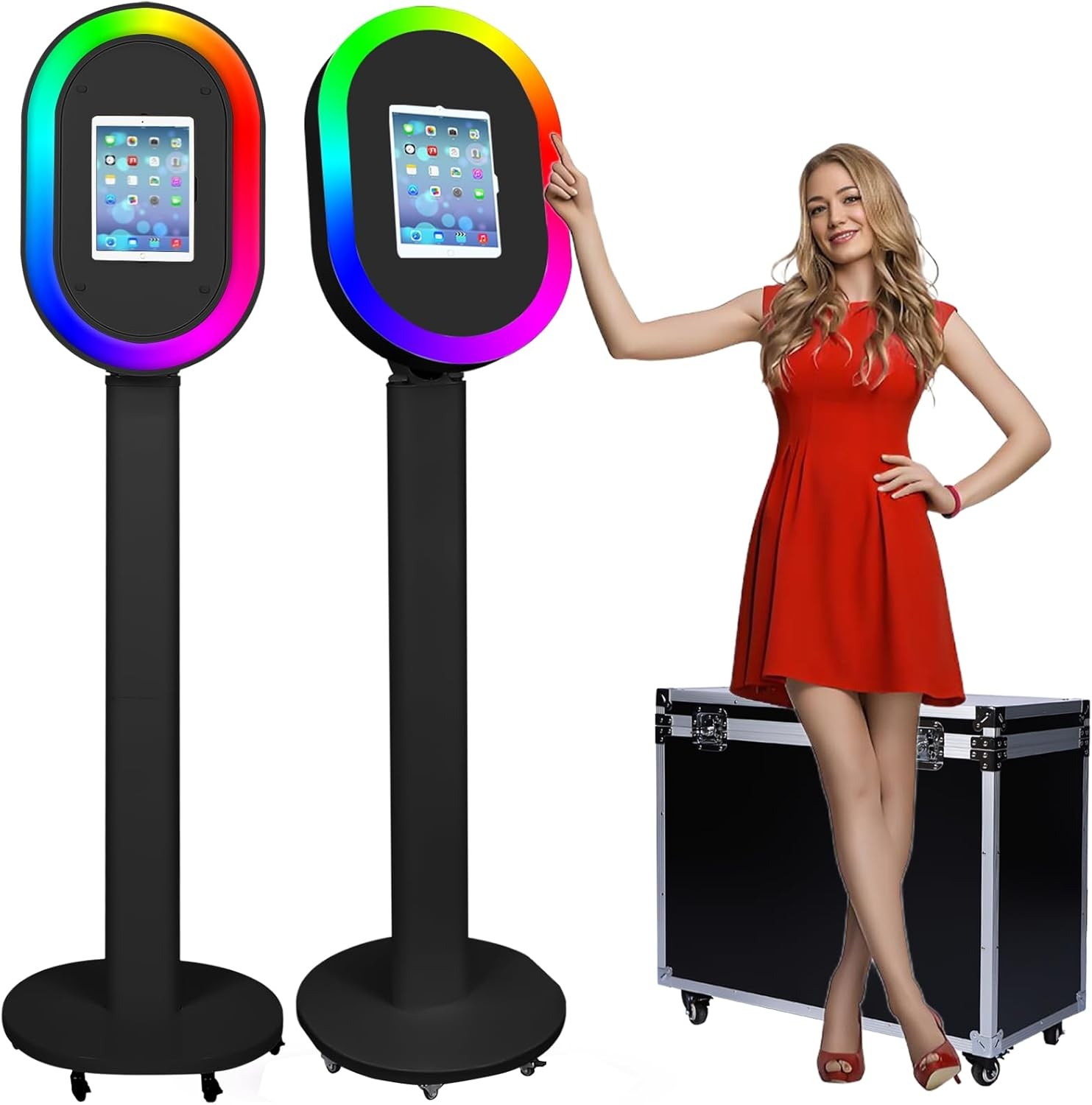Ipad Photo Booth Portable Photo Booth Machine for ipad APP Control Flight Case Ipad Photo Booth Portable Photo Booth Machine for ipad APP Control Flight Case