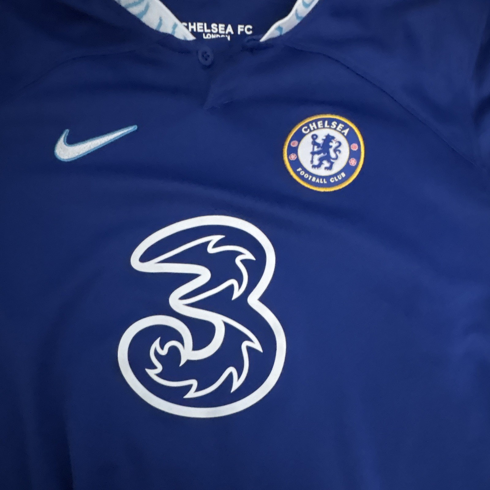 Nike Chelsea FC London Dri-FIT Blue Soccer Jersey Shirt Adult Size XL Nike Chelsea FC London Dri-FIT Blue Soccer Jersey Shirt Adult Size XL