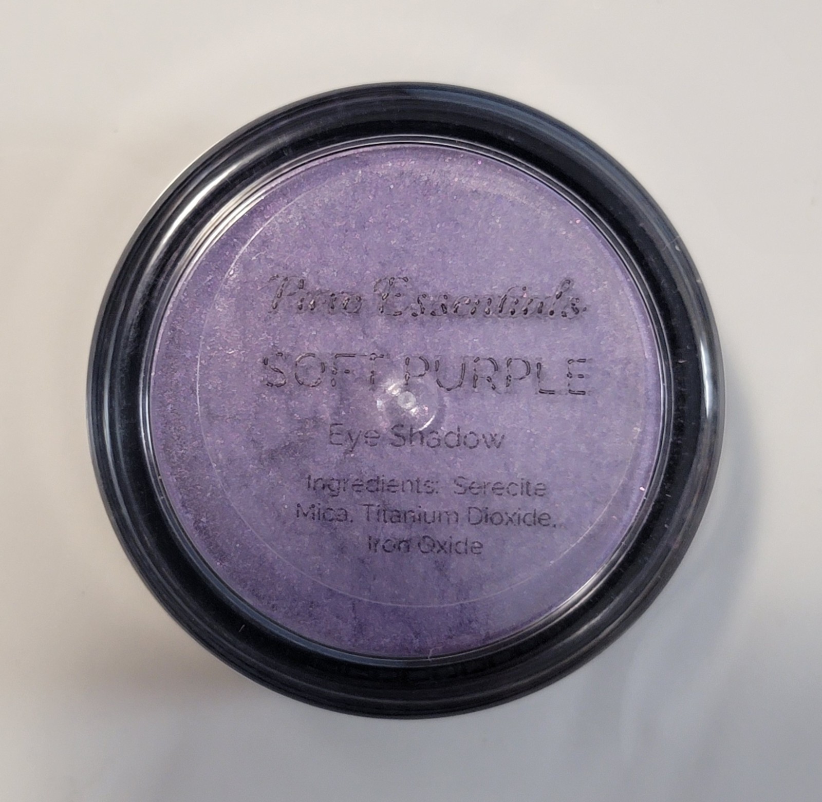 PURE ESSENTIALS BARE EYE SHADOW MINERALS - SOFT PURPLE - 10G Sifter Jar 