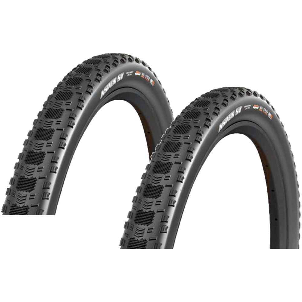 Maxxis Aspen ST 700x55 Gravel Tubeless Tires with HYPR-X Compound & EXO Casing