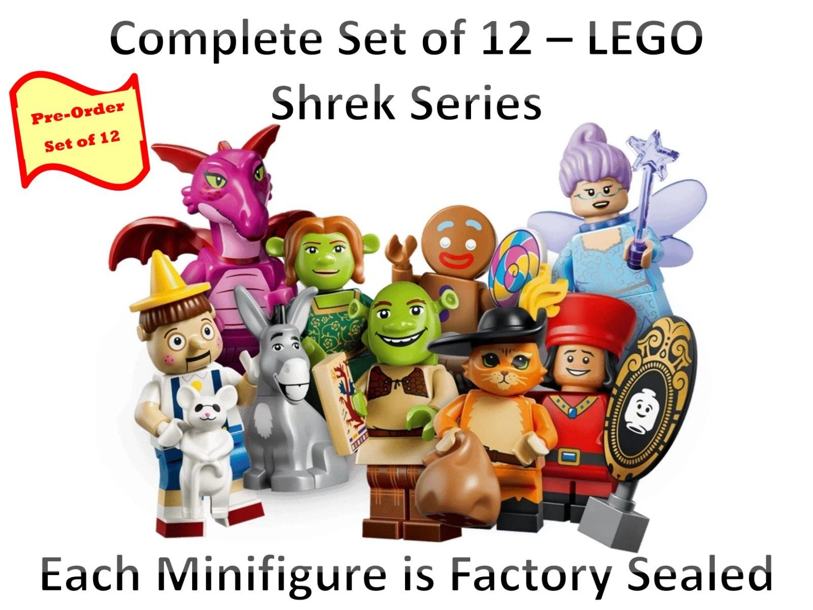 Presale - LEGO 71053 Shrek Series Complete Set