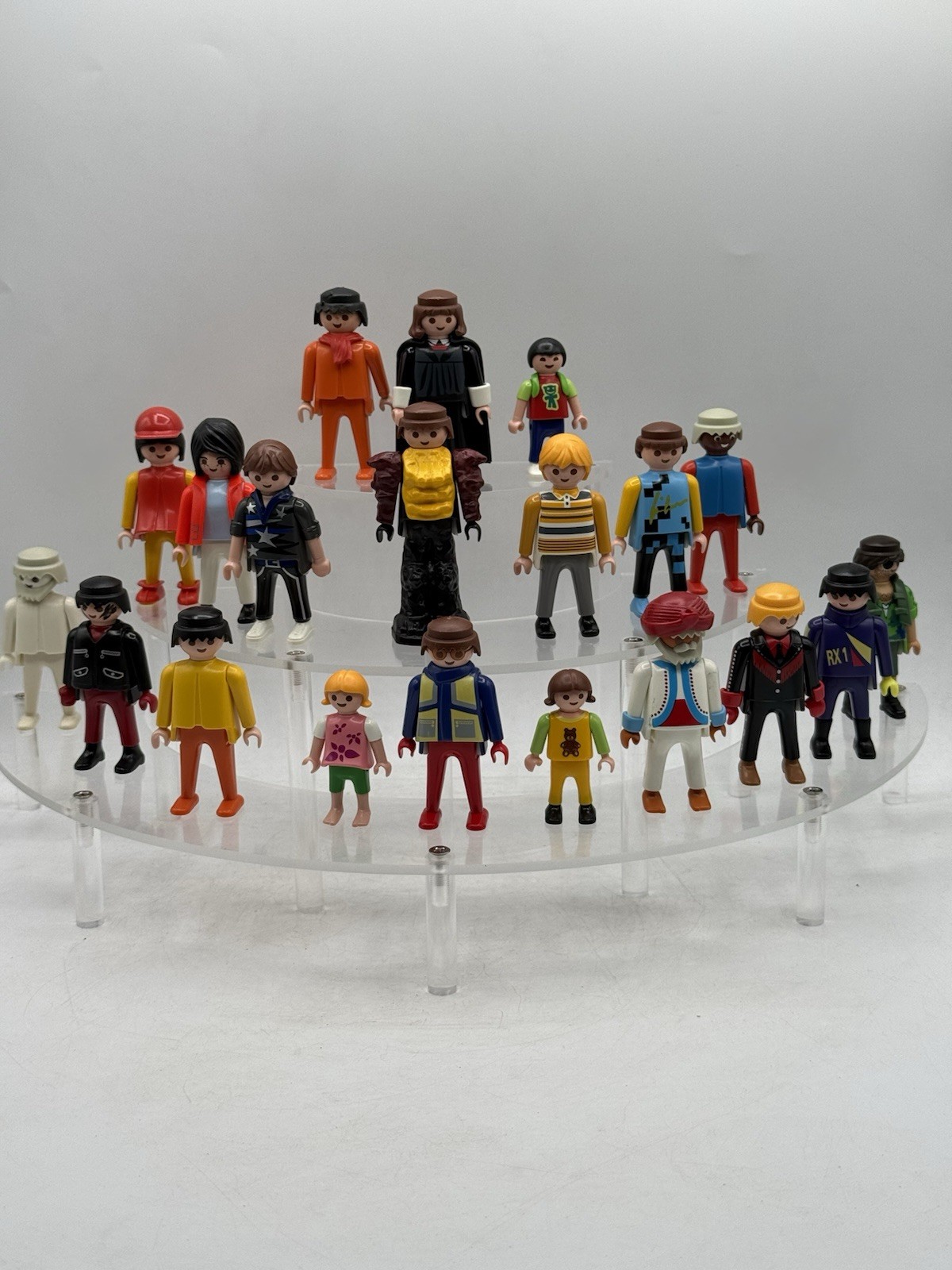 Playmobil Figures Lot Of 20 People Man Woman Boy Girl Children Kid For Many Sets
