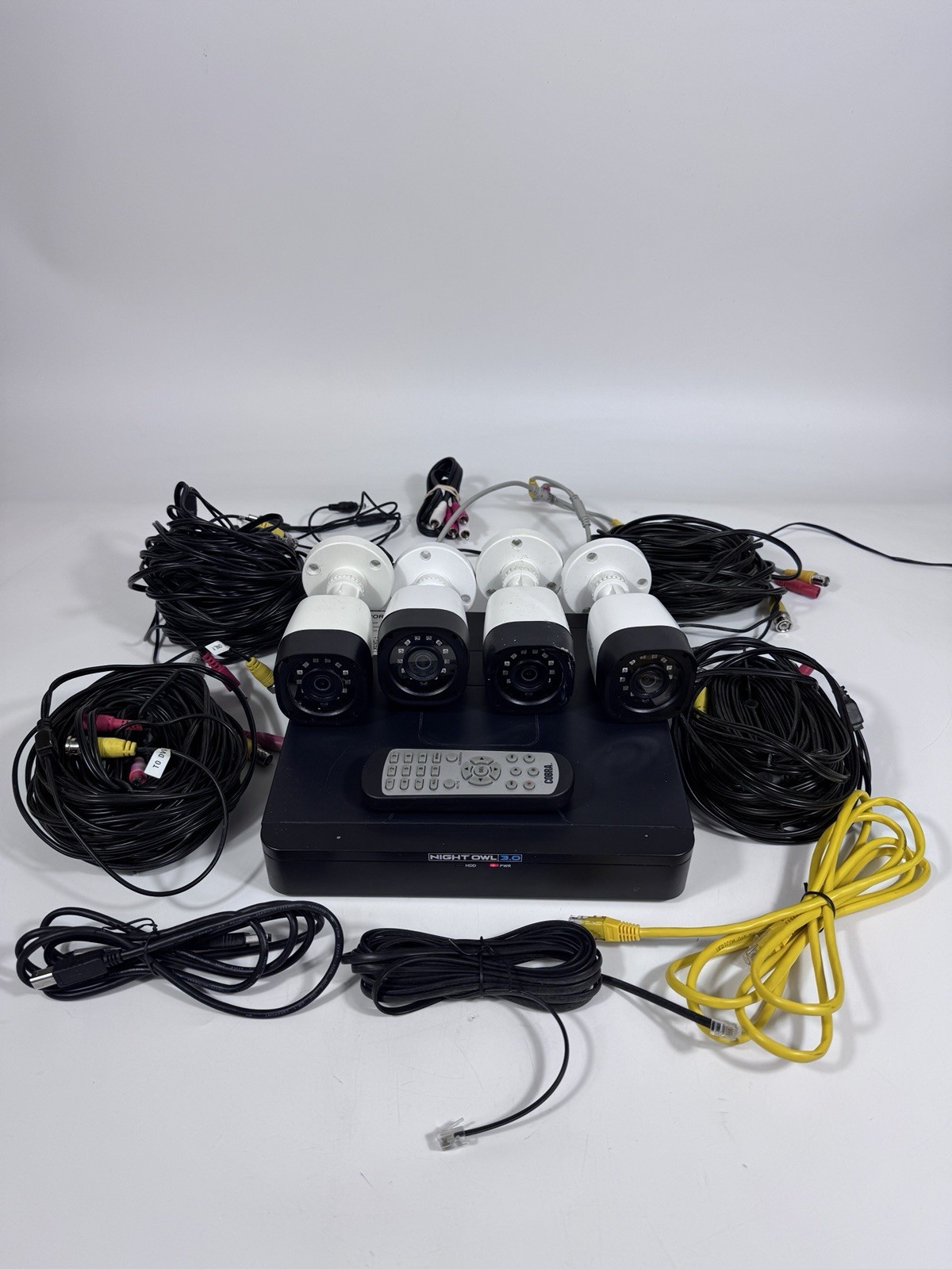 Night Owl DVR-X3-81-JF 8-Channel Wired 3.0 Security DVR W/ 1TB HDD w/ Cameras….. Night Owl DVR-X3-81-JF 8-Channel Wired 3.0 Security DVR W/ 1TB HDD w/ Cameras…..