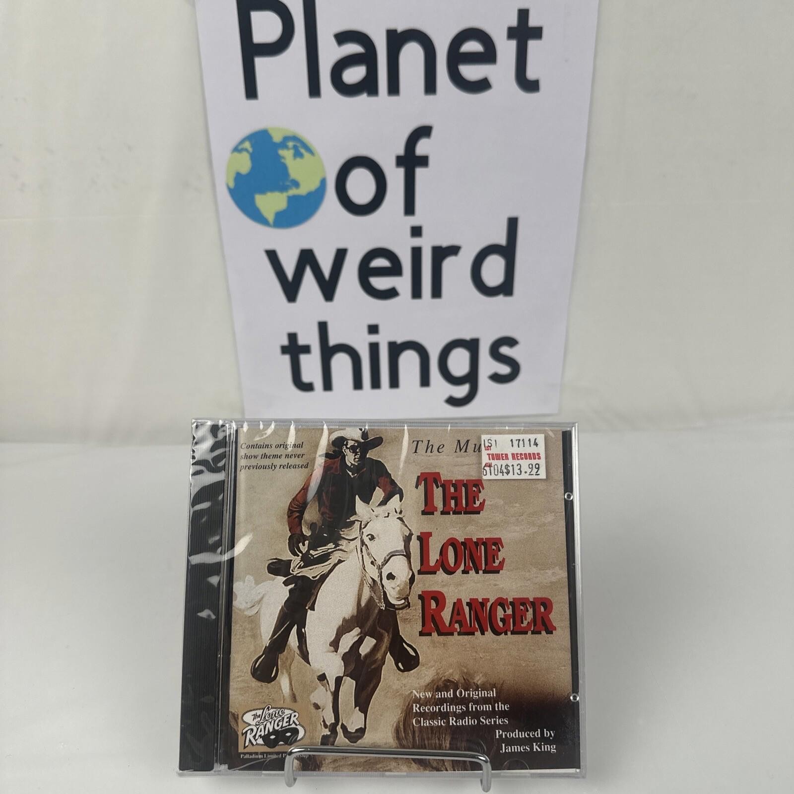 JAMES KING & THE CINEMASOUND - The Music Of The Lone Ranger - CD - Excellent