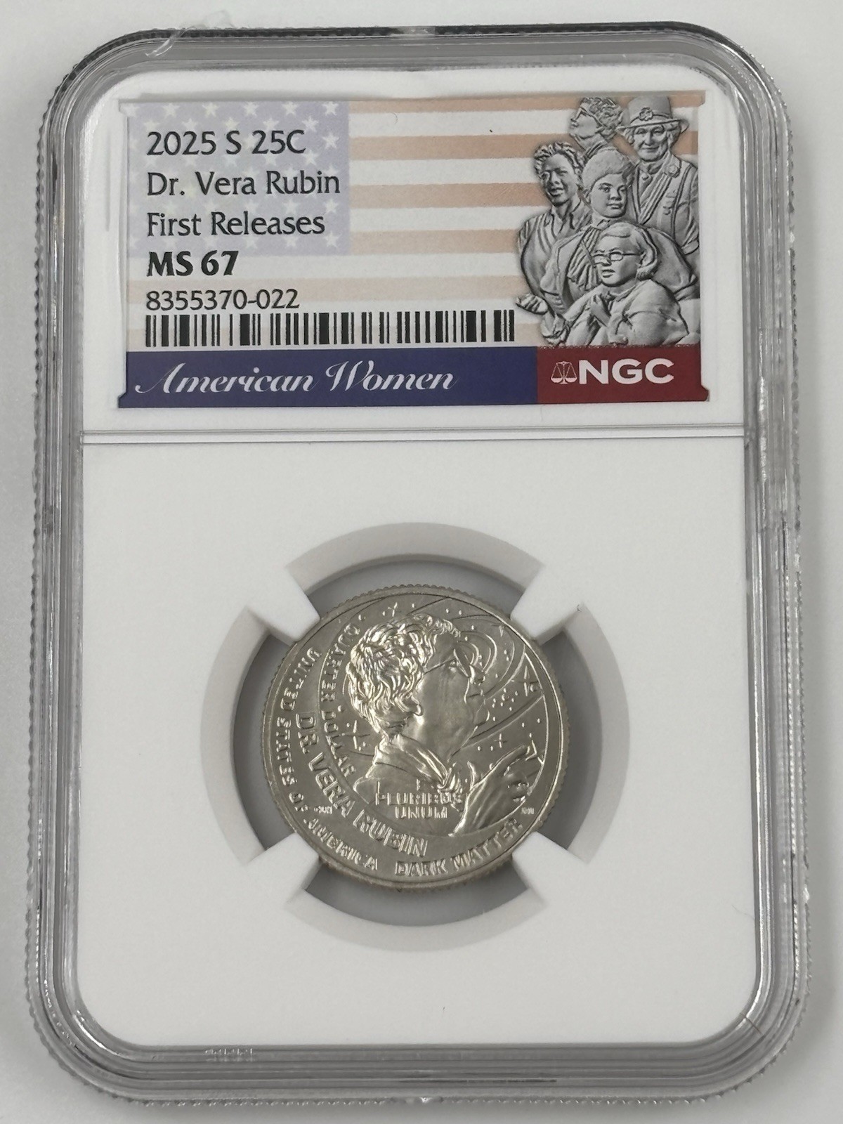 2025 S DR VERA RUBIN AMERICAN WOMEN AWQ NGC MS 67 FIRST RELEASES⭐SHIPS NOW⭐ 2025 S DR VERA RUBIN AMERICAN WOMEN AWQ NGC MS 67 FIRST RELEASES⭐SHIPS NOW⭐