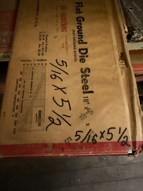 Starrett 5/16 x 5-1/2 x 18\ Starrett 5/16 x 5-1/2 x 18\