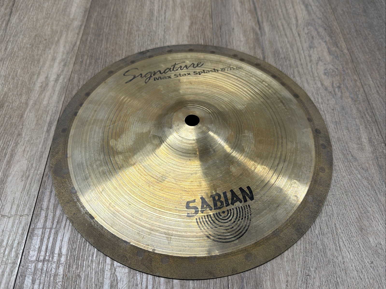 SABIAN SIGNATURE MAX STAX SPLASH 10\