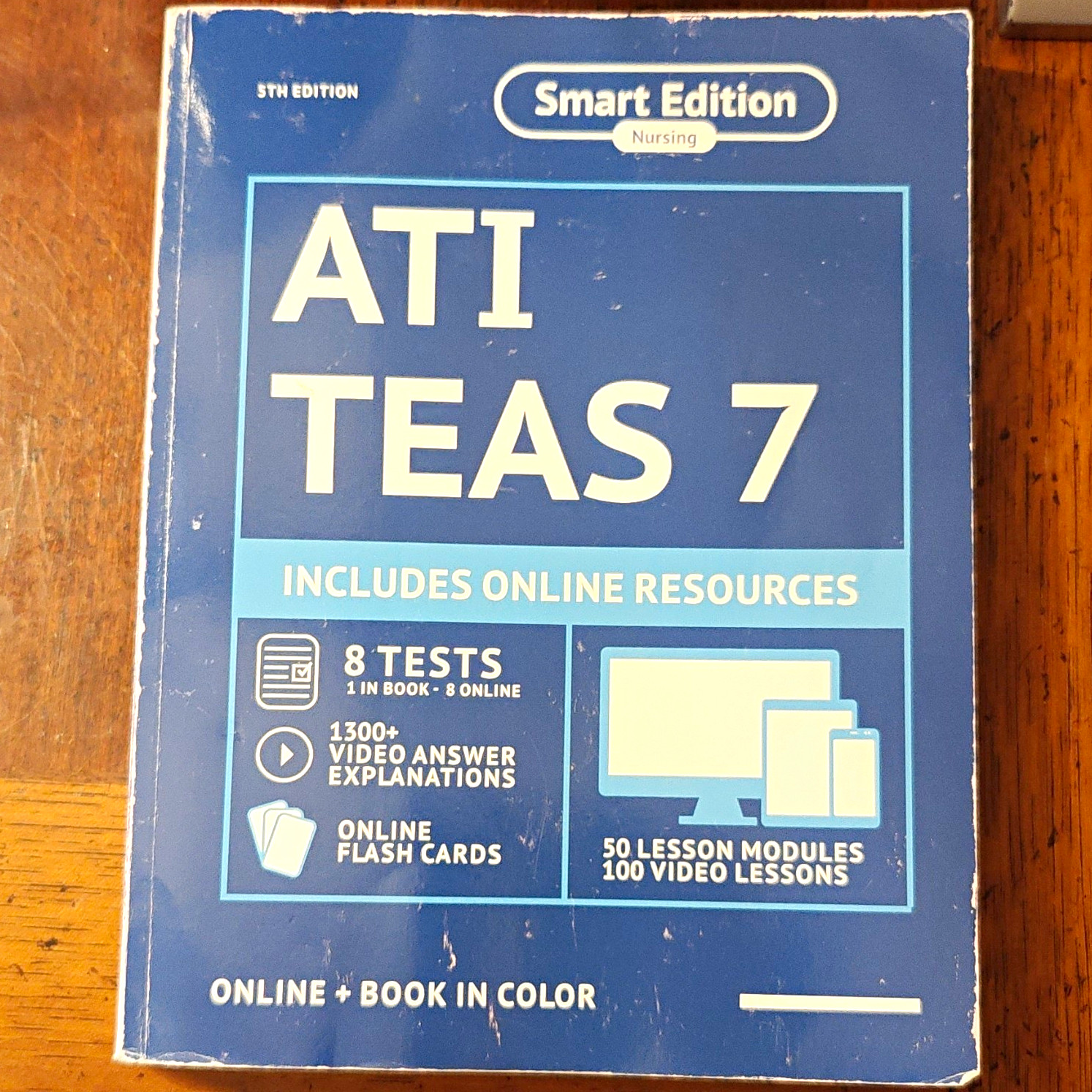 Smart Edition Academy ATI TEAS 7 Smart Edition Nursing Study Guide Illustrated