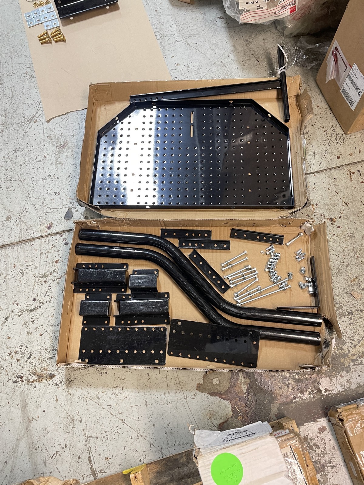 STROMBERG CARLSON CC-255 TRAILER TRAY CARGO CARRYING SYSTEM FOR CAMPER / TRAILER