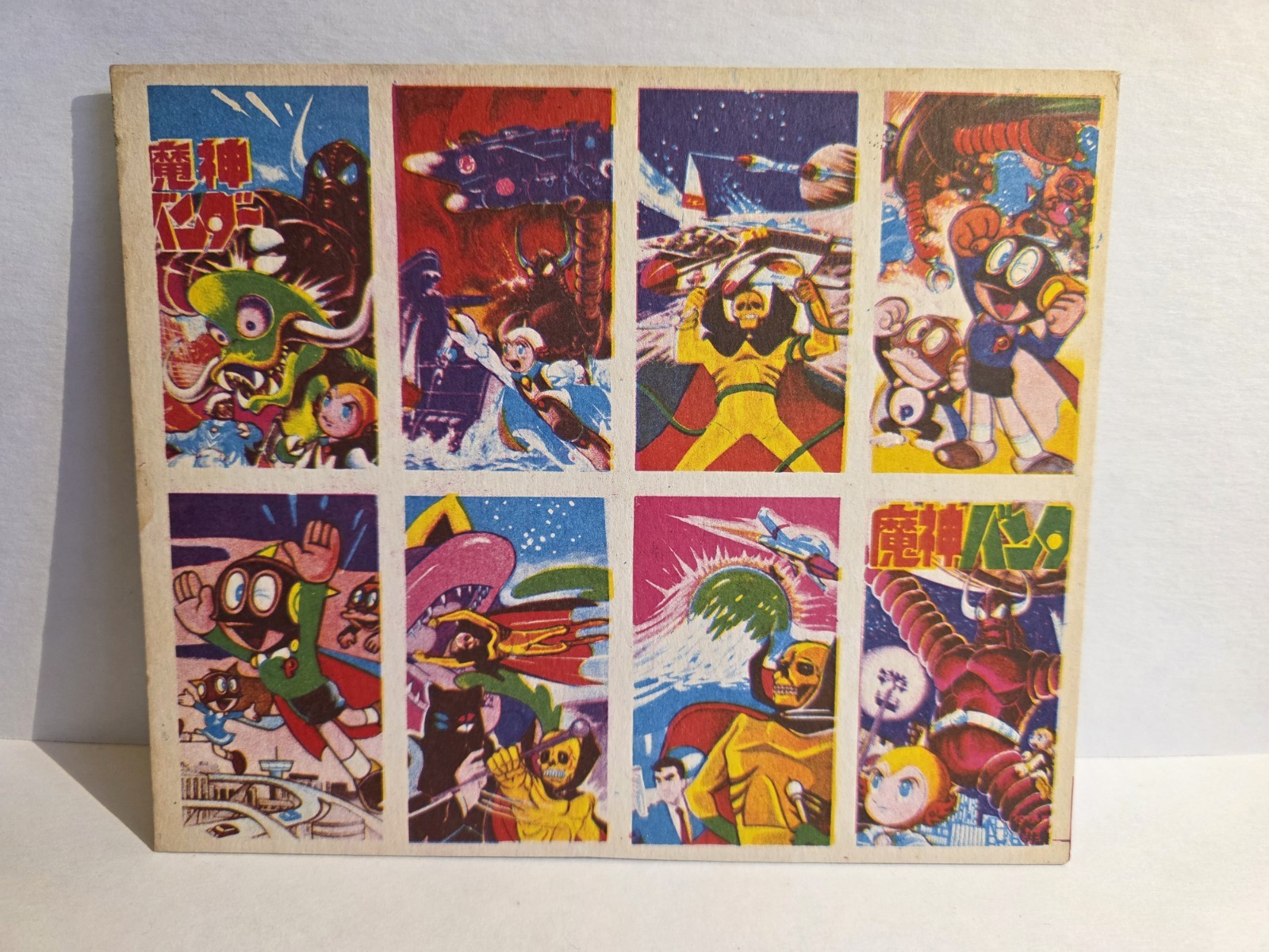 Vintage Showa Era Menko Cards Uncut Set Golden Bat Tokusatsu Kaiju Rare Vintage Showa Era Menko Cards Uncut Set Golden Bat Tokusatsu Kaiju Rare