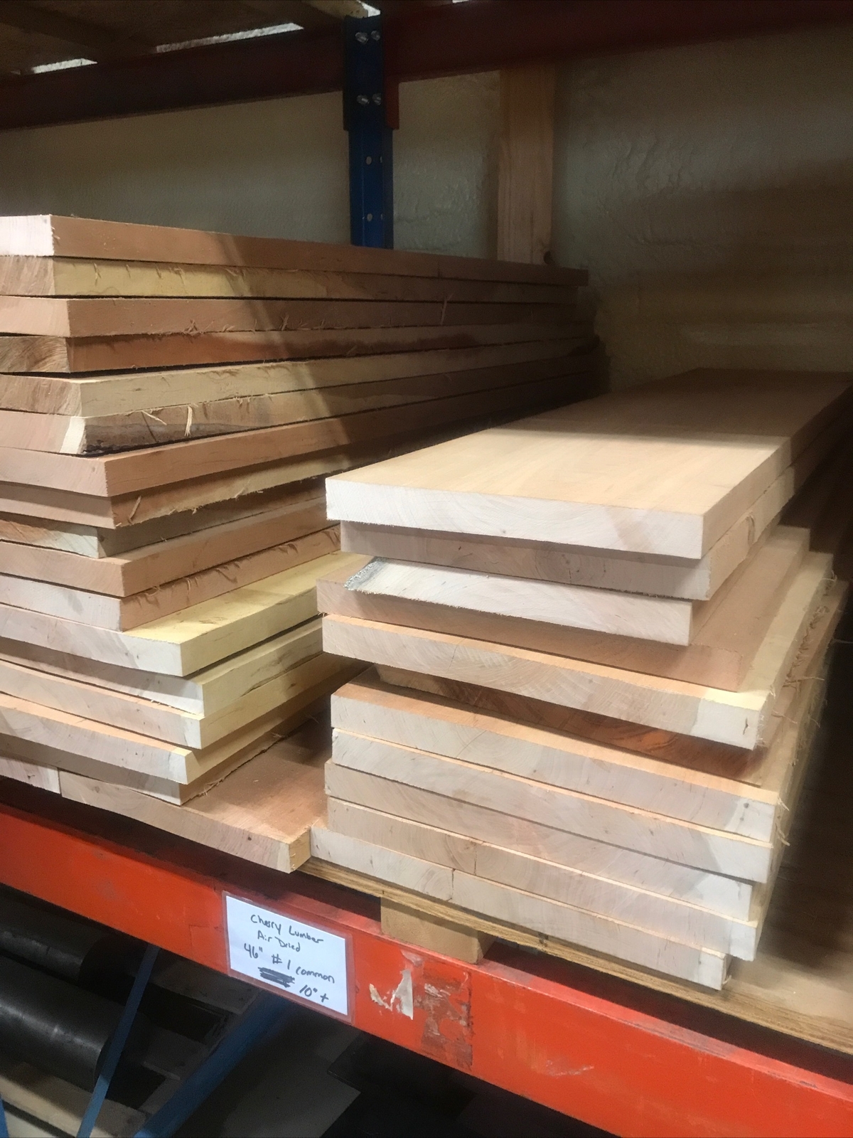WIDE 4/4 Cherry Lumber 10 Bdft. #1 Common Air Dried 3 Years 12% Moisture 10” Min WIDE 4/4 Cherry Lumber 10 Bdft. #1 Common Air Dried 3 Years 12% Moisture 10” Min