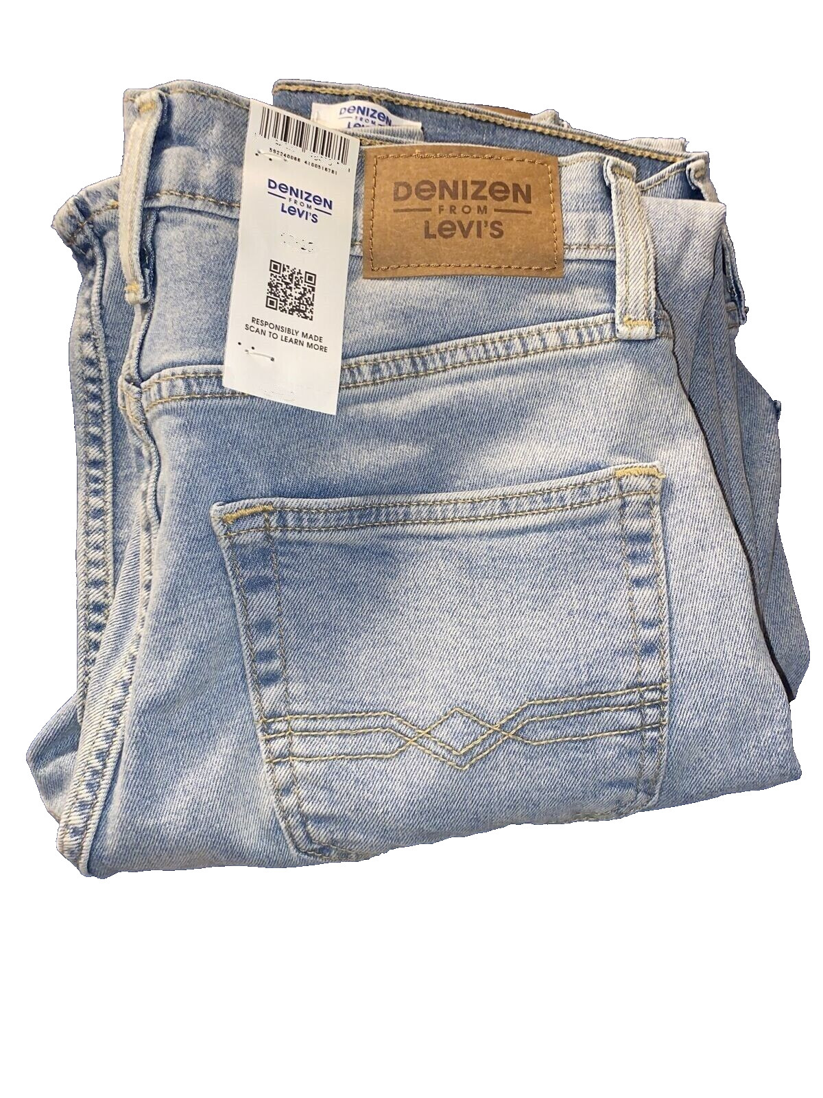 DENIZEN from Levi\'s Men\'s 286 Slim Fit Taper Jeans - Blue medium Wash size 28X30