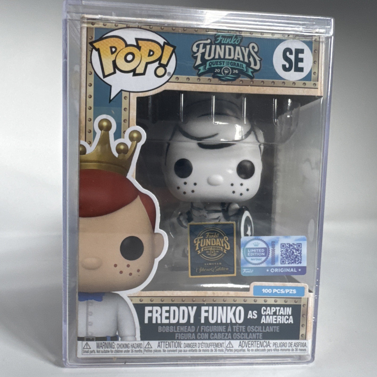 SDCC FUNDAYS 2026 Mythic Freddy Funko Captain America LE 100pcs