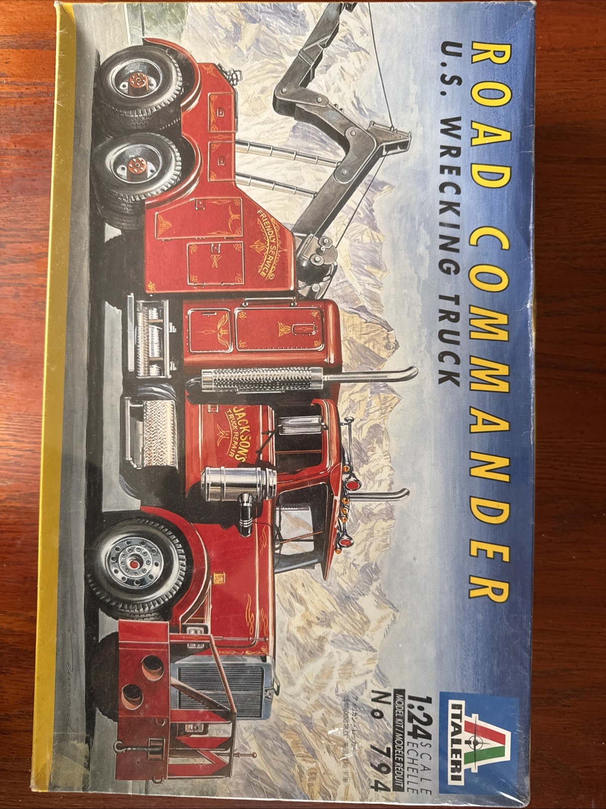 Testors Italeri 1/24 Road Commander U.S. Wrecking Truck No.794 NEW SEALED Testors Italeri 1/24 Road Commander U.S. Wrecking Truck No.794 NEW SEALED