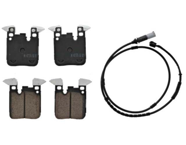 Brake Pad Set - Rear - Akebono Euro