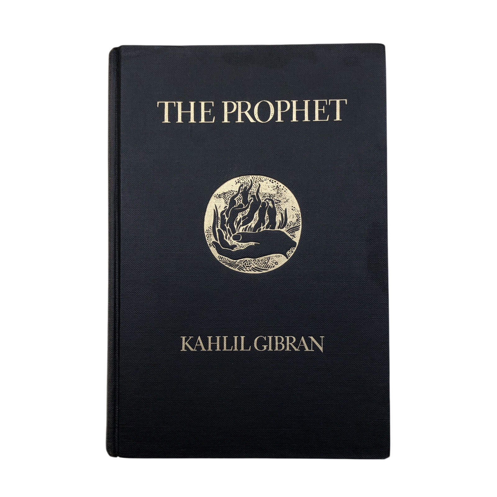 THE PROPHET KAHLIL GIBRAN - 1953 Hardcover 55th Print Book Rare Vintage Artwork