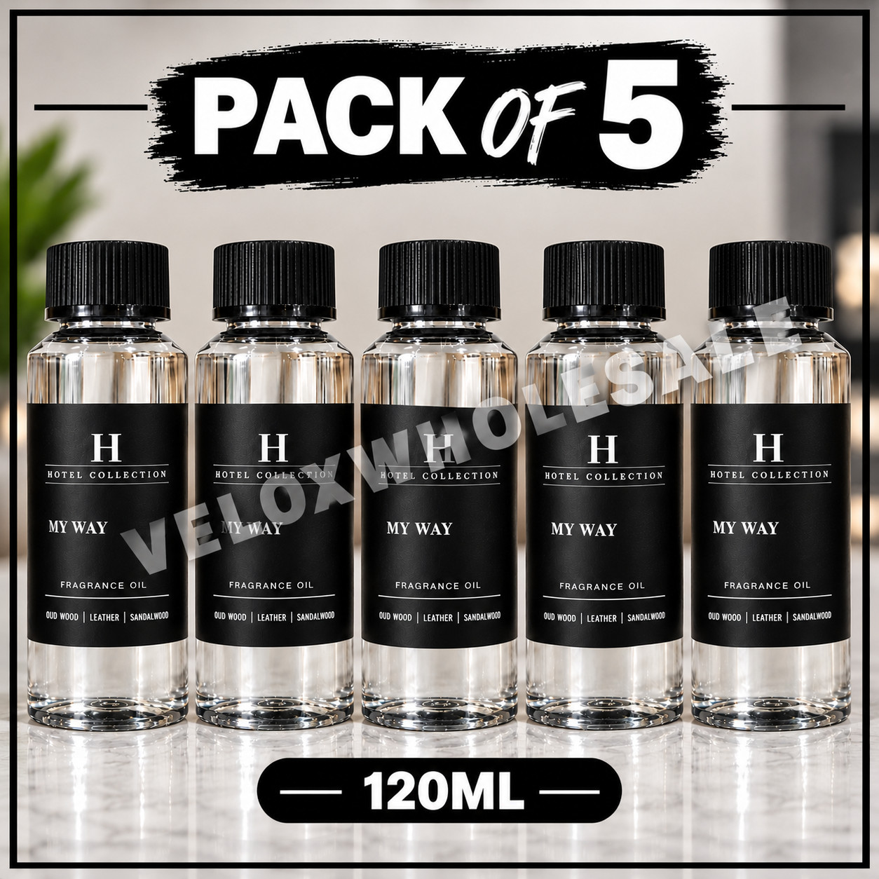 🔥USA SELLER, SEALED MY WAY, Hotel Collection Essential Oil Diffuser Scent 120mL