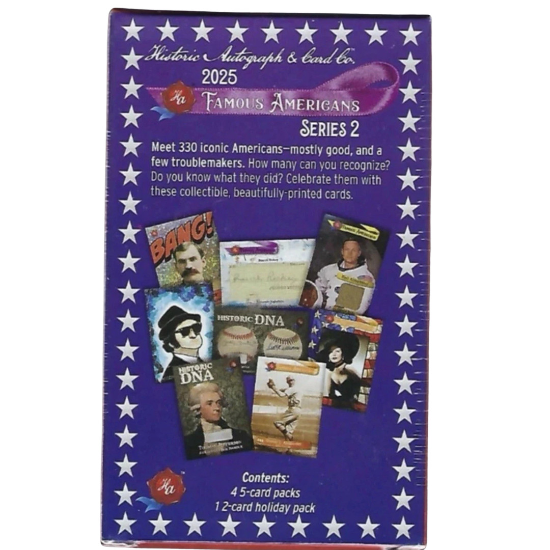 2025 Famous American Series 2 Hobby Box