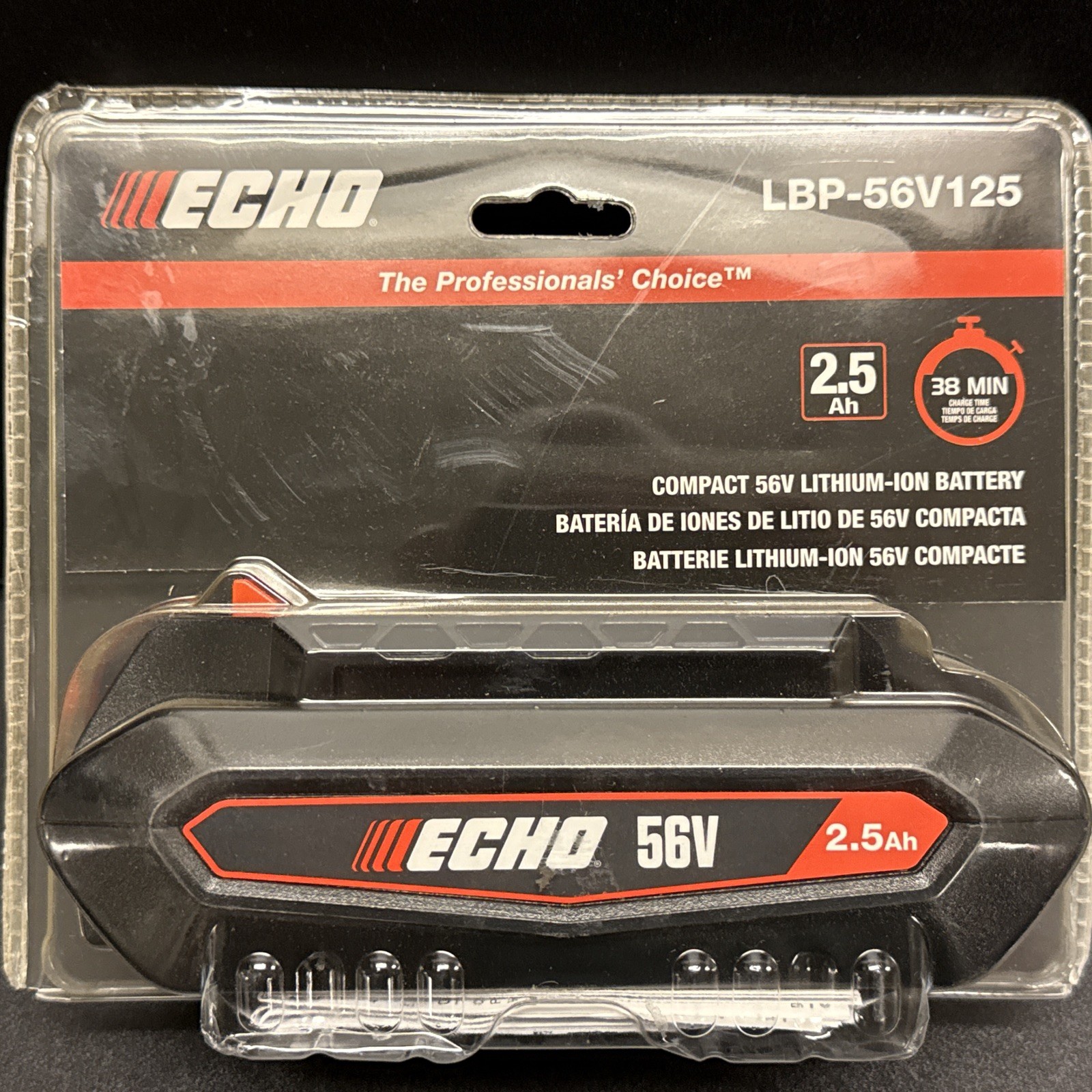 Echo eForce 56V Compact 2.5 Ah Lithium Ion Battery Model LBP-56V125 New
