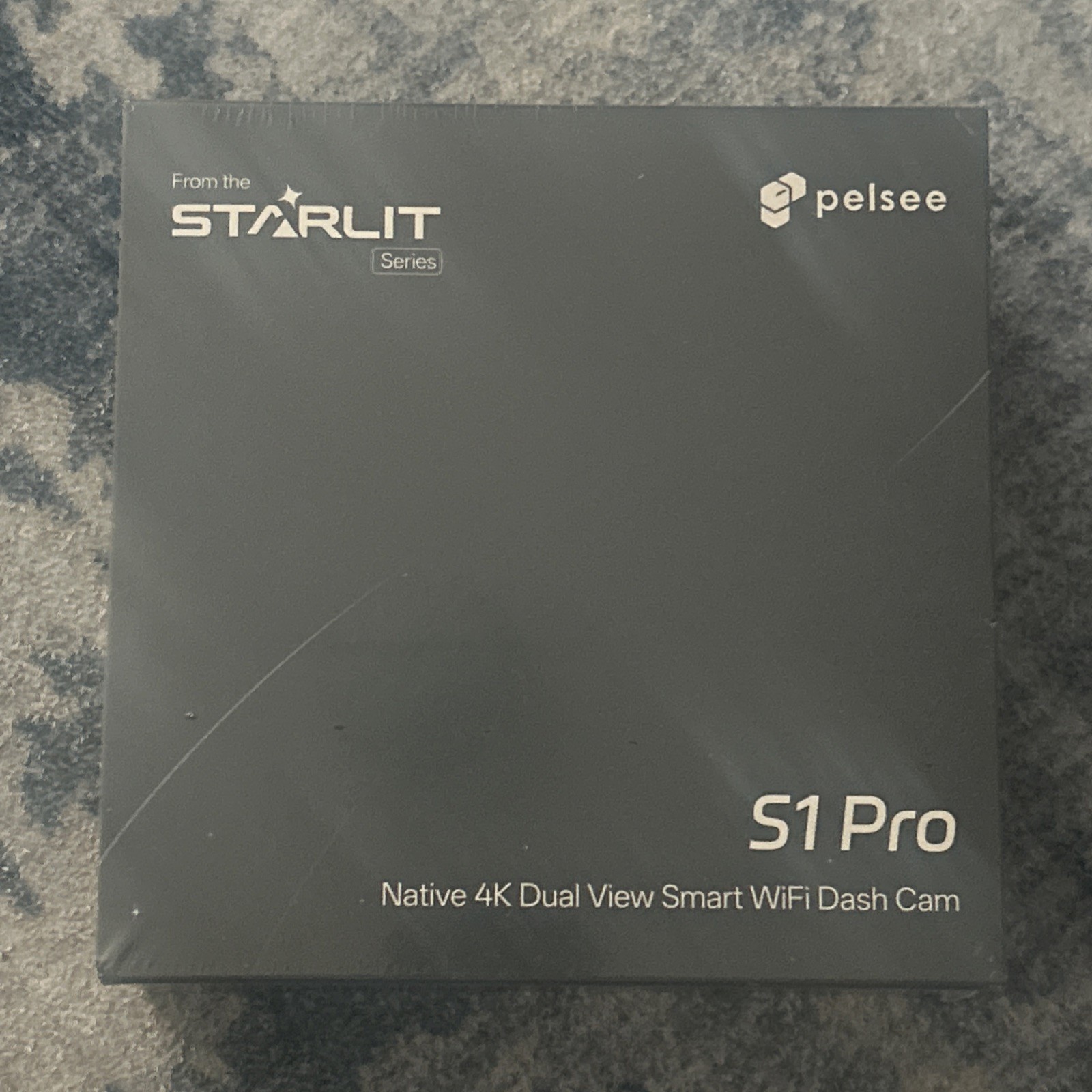 Pelsee S1 Pro 4K Dual Dash Cam Front+Rear WiFi GPS Night Vision (New)