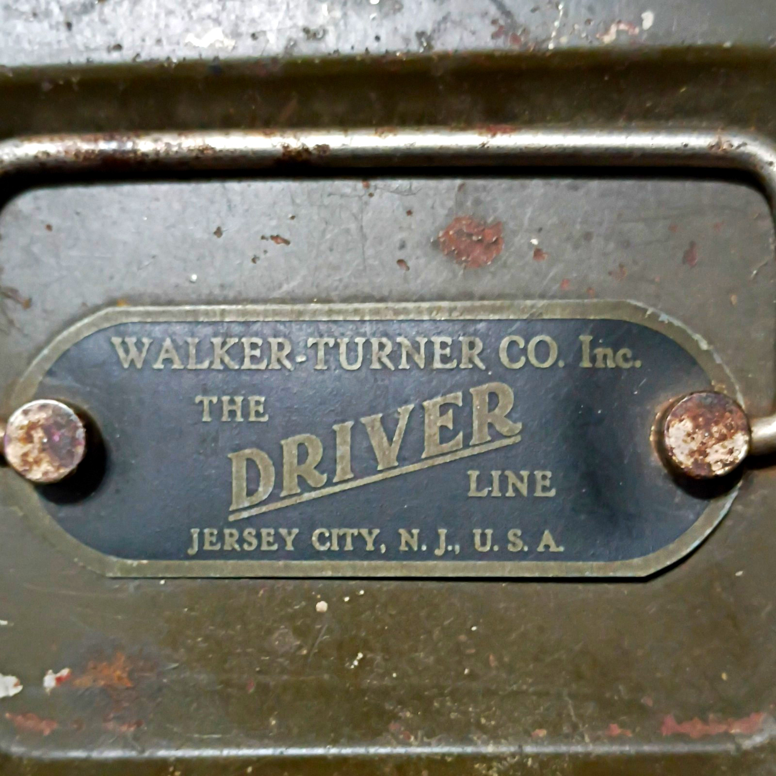 Walker-Turner Co. Inc. The Driver Line Lockable Metal Cash Box Walker-Turner Co. Inc. The Driver Line Lockable Metal Cash Box