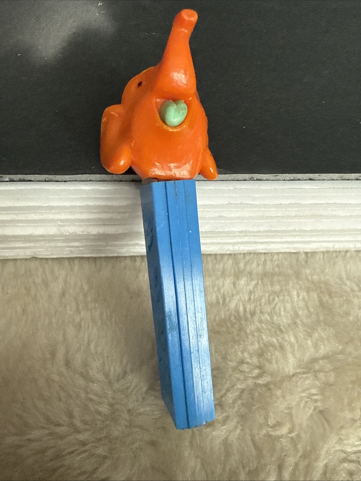 PEZ Dispenser Circus Elephant Blue Orange No Feet Vintage Yugoslavia RARE PEZ Dispenser Circus Elephant Blue Orange No Feet Vintage Yugoslavia RARE