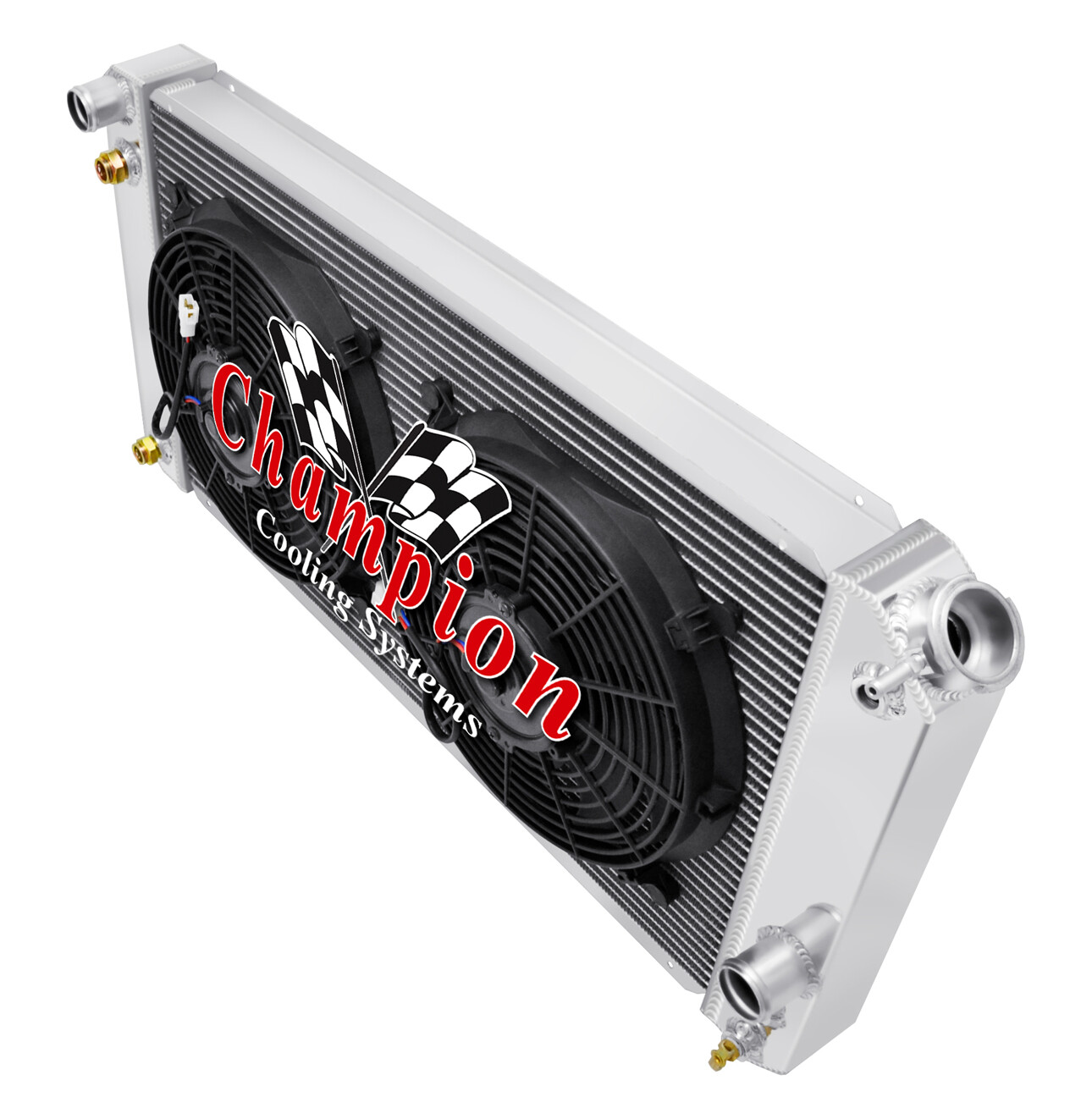 KR Champion 4 Row Radiator W/ 2 12\