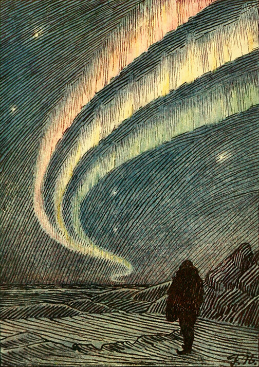 Fridtjof Nansen : In Northern Mists : 1911 : Archival Quality Art Print 